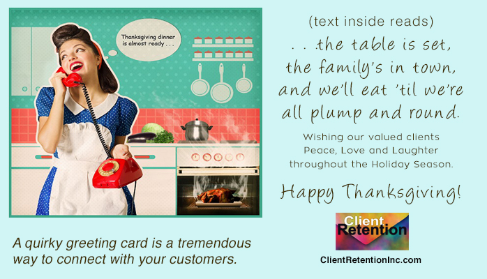 remember your clients this thanksgiving