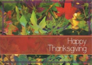 business thanksgiving greeting cards - card 1
