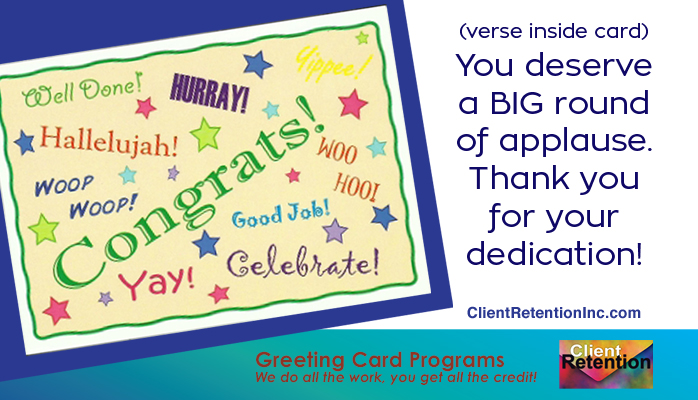 employee recognition greeting card program